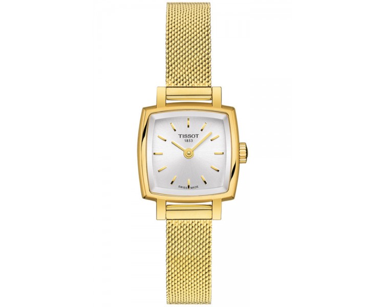 TISSOT LOVELY SQUARE QUARTZ DORÉ ROSE T0581093303100