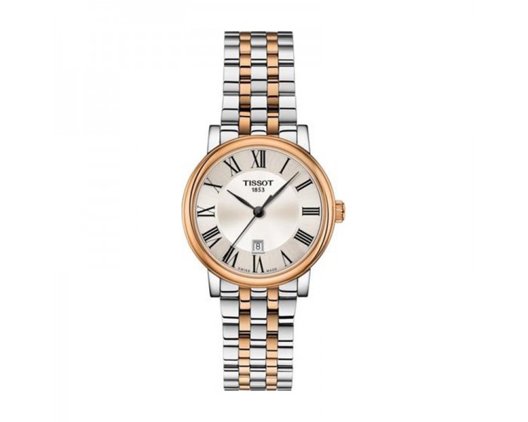 Montre Femme T1222102203301 Tissot Carson Premium Lady - Cadran Ronde, Argent Montre Femme T1222102203301 Tissot Carson Premium Lady - Cadran Ronde, Argent