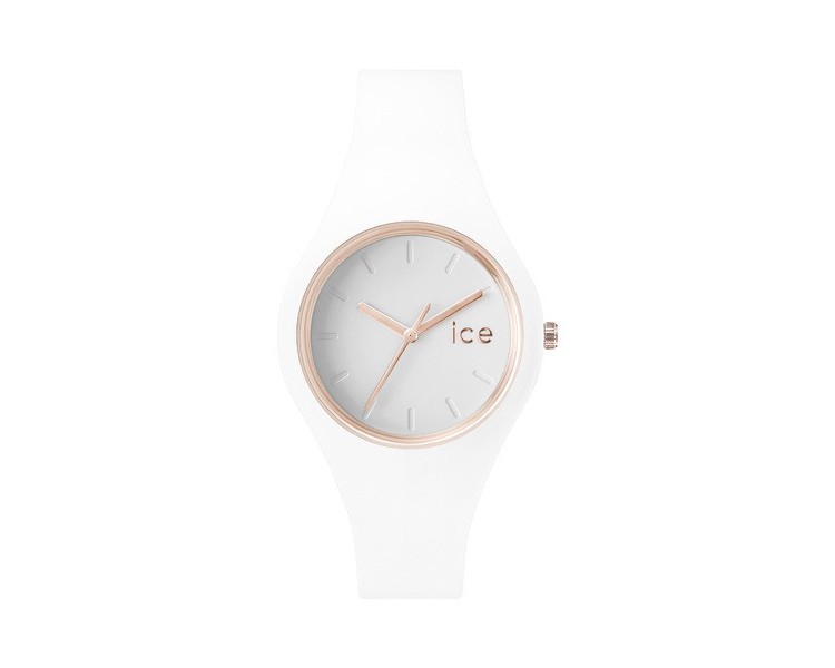 Montre femme ICE WATCH Ice Glam blanc Or rose - 000977 Montre femme ICE WATCH Ice Glam blanc Or rose - 000977