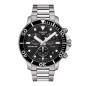 Montre Homme Tissot Seastar noir bracelet acier - Réf. T1204171105100