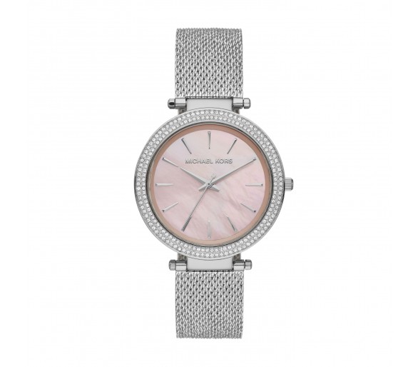 Montre Femme MICHAEL KORS Darci Gris Rose, soleillée - MK4518