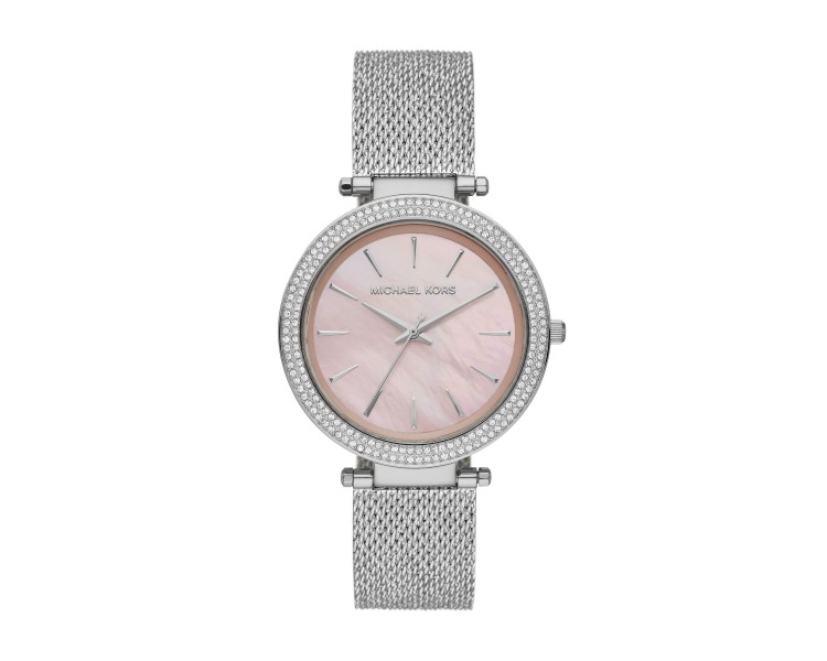 Montre Femme MICHAEL KORS Darci Gris Rose, soleillée - MK4518