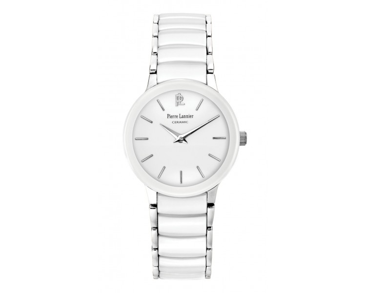 Montre Femme PIERRE LANNIER Céramique Blanche - 006K900