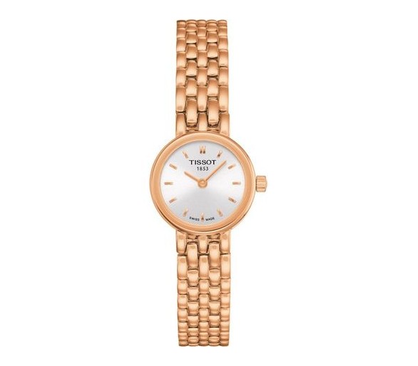 Montre Femme TISSOT T-Lady Lovely Or Rose Ronde - T0580093303101