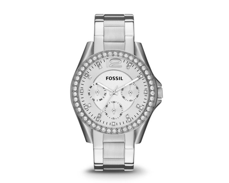 Montre Femme ES3202 Fossil - Collection RILEY -  -  Sport - acier - Quartz - Chronographe