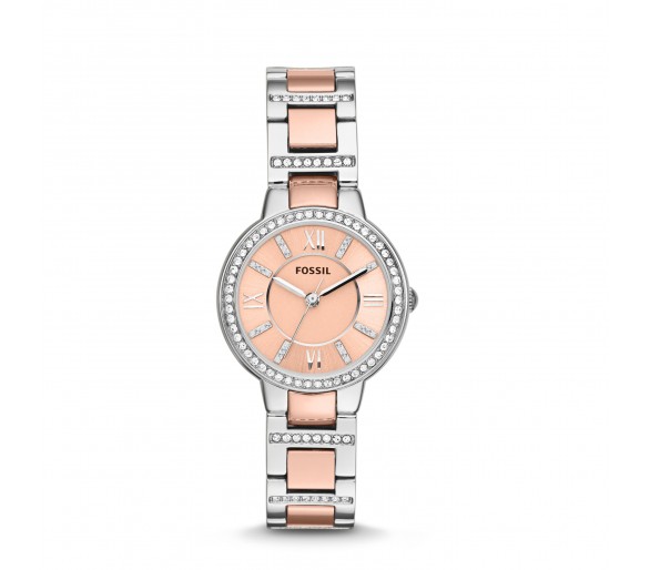 Montre Femme ES3405 Fossil - Collection VIRGINIA - TRULY GIFTED -  Glamour - acier - Quartz