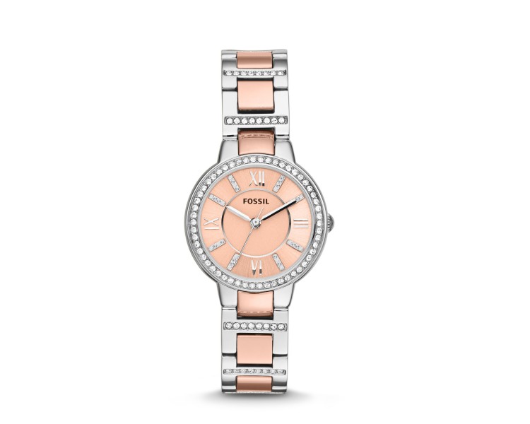 Montre Femme ES3405 Fossil - Collection VIRGINIA - TRULY GIFTED -  Glamour - acier - Quartz