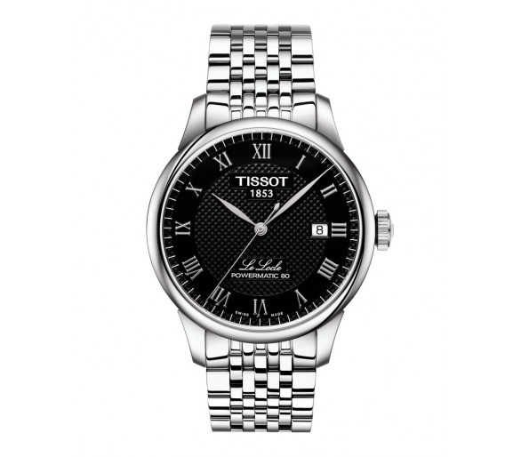 TISSOT LE LOCLE POWERMATIC 80 AUTOMATIQUE NOIR T0064071105300