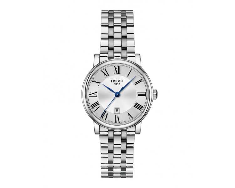 Montre Femme T1222101103300 Tissot Carson Premium Lady - Cadran Ronde, Argent