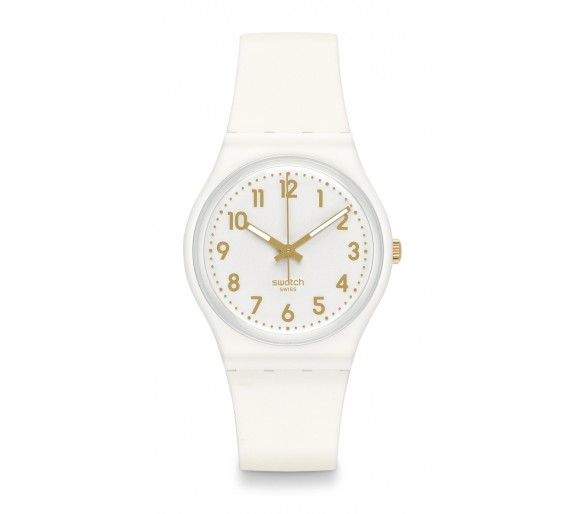 Montre Femme SWATCH Classic White Bishop Blanc - GW164