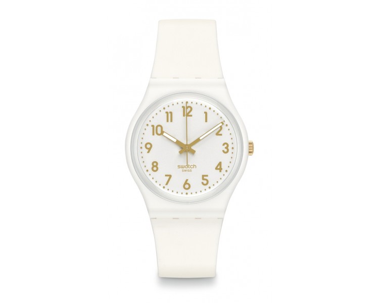 Montre Femme SWATCH Classic White Bishop Blanc - GW164 Montre Femme SWATCH Classic White Bishop Blanc - GW164