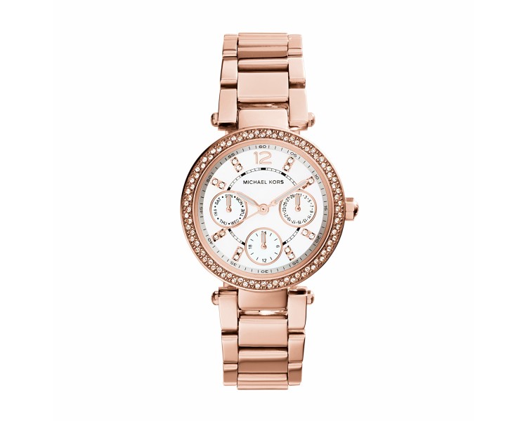 Montre Femme MICHAEL KORS Parker Bracelet Rose - MK5616 Montre Femme MICHAEL KORS Parker Bracelet Rose - MK5616