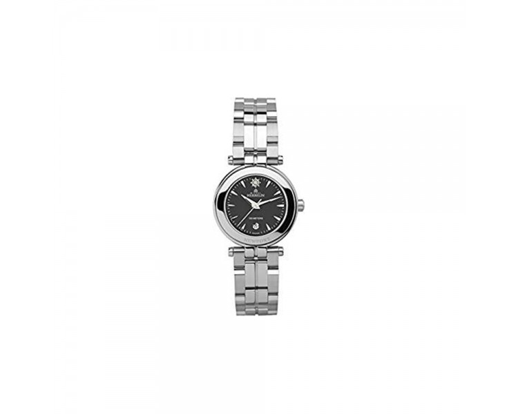 Montre Femme MICHEL HERBELIN Acier Cadran Noir - 12856/B14 Montre Femme MICHEL HERBELIN Acier Cadran Noir - 12856/B14