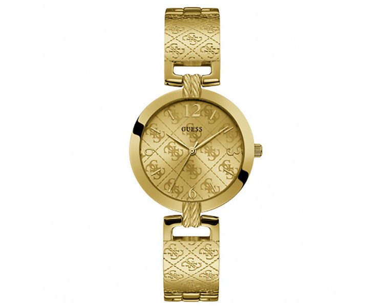 Montre Femme GUESS cadran doré/bracelet acier doré - W1228L2 Montre Femme GUESS cadran doré/bracelet acier doré - W1228L2