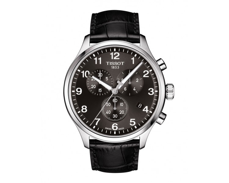 Montre Homme T1166171605700 Tissot Chrono XL Classic - Cadran Ronde, Noir Montre Homme T1166171605700 Tissot Chrono XL Classic - Cadran Ronde, Noir