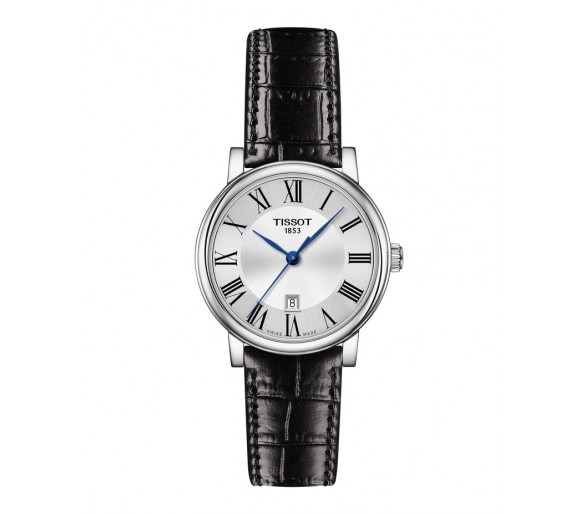 TISSOT CARSON PREMIUM LADY GRIS CUIR NOIR T1222101603300