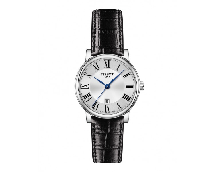 Montre Femme T1222101603300 Tissot Carson Premium Lady - Cadran Ronde, Argent Montre Femme T1222101603300 Tissot Carson Premium Lady - Cadran Ronde, Argent