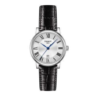 TISSOT CARSON PREMIUM LADY GRIS CUIR NOIR T1222101603300