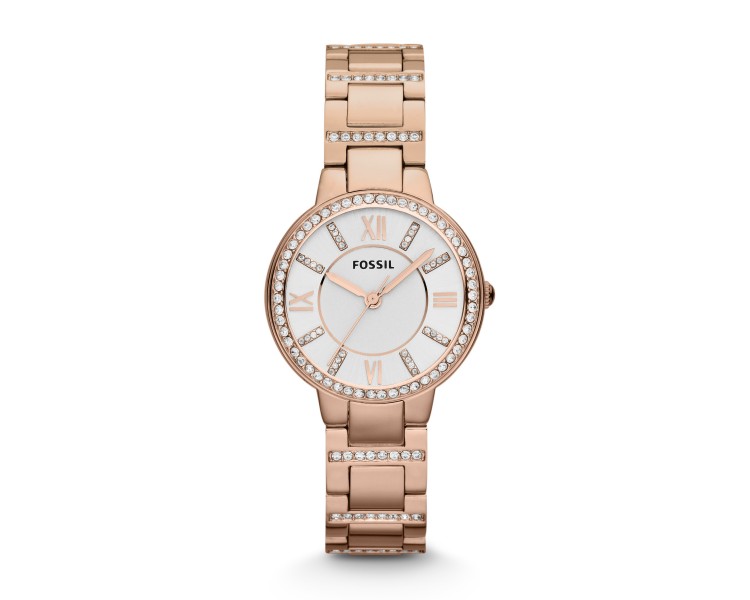 Montre Femme ES3284 Fossil - Collection VIRGINIA - - Glamour - acier - Quartz Montre Femme ES3284 Fossil - Collection VIRGINIA - - Glamour - acier - Quartz