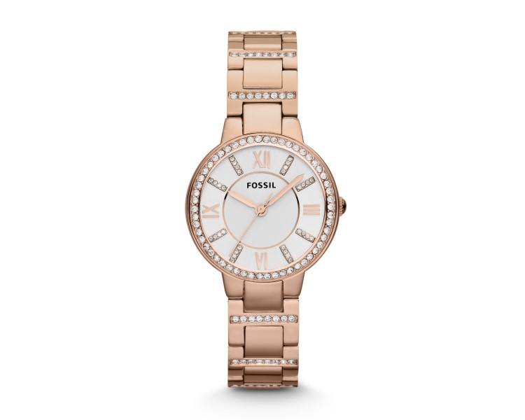 Montre Femme ES3284 Fossil - Collection VIRGINIA -  -  Glamour - acier - Quartz