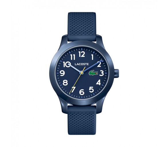 Montre Enfant Garçon LACOSTE 12.12 Bracelet caoutchouc bleu marine  - 2030002