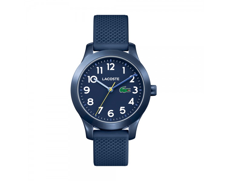 Montre Enfant Garçon LACOSTE 12.12 Bracelet caoutchouc bleu marine  - 2030002