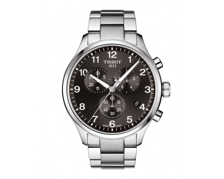 TISSOT CHRONO XL CLASSIC NOIR ACIER T1166171105701