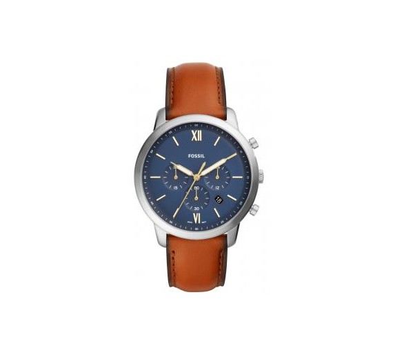 Montre Homme FS5453 Fossil - Collection NEUTRA CHRONO - NEUTRA CHRONO -  Tendance - cuir - Quartz - Chronographe