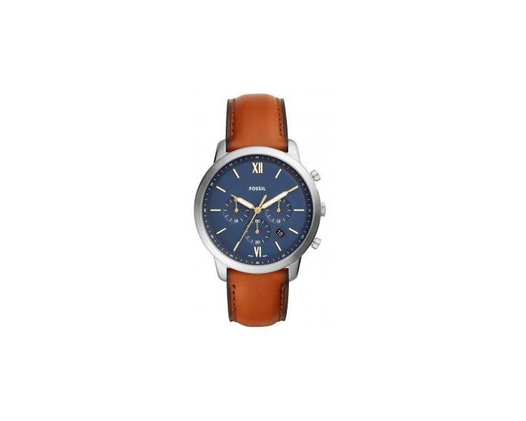 Montre Homme FS5453 Fossil - Collection NEUTRA CHRONO - NEUTRA CHRONO -  Tendance - cuir - Quartz - Chronographe