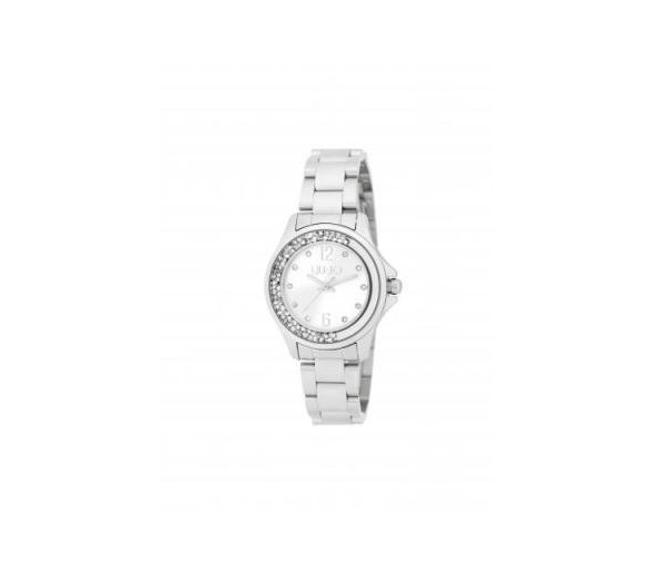 Montre Femme LIU JO Mini Dancing White Blanc Cristaux - TLJ1623