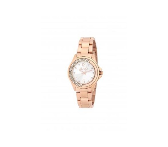 Montre Femme LIU JO Mini Dancing Rose Gold Cristaux - TLJ1626