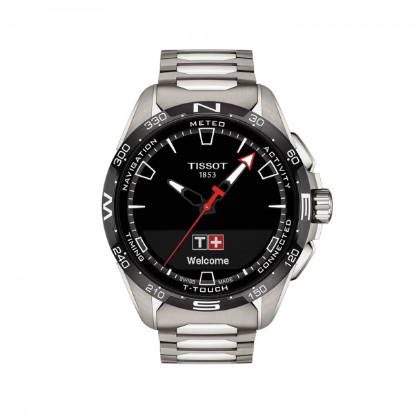 TISSOT T-TOUCH CONNECT SOLAR NOIR TITANE T1214204405100