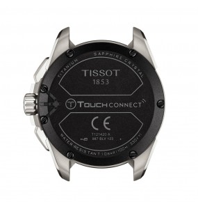 Montre Homme TISSOT T-TOUCH Connect Solar Titane Silicone Noir - T1214204705100