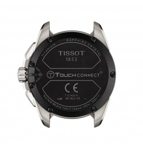 Montre Homme TISSOT T-Touch Connect Solar Rouge Noire  - T1214204705101