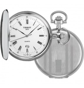 TISSOT SAVONNETTE BLANC ACIER T83655313