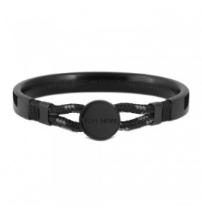 Bracelet Unisexe TOM HOPE Hybrid Noir L - HO.TM0351