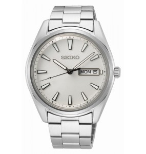 HOMME SEIKO CLASSIQUE 3 AIGUILLES JOUR DATE QUARTZ