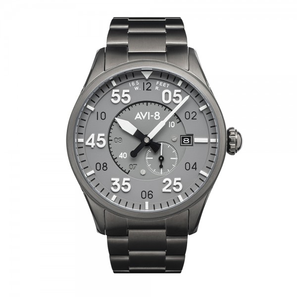 Montre Homme AVI-8 Gunmetal grey SPITFIRE automatique - AV-4073-44 Montre Homme AVI-8 Gunmetal grey SPITFIRE automatique - AV-4073-44