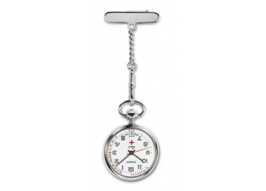 POCKET WATCH/LR/Q/STEEL/WHITE DIAL
