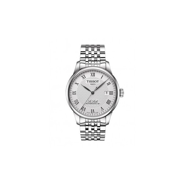 Montre Homme T0064071103300 Tissot Le Locle Powermatic 80 - Cadran Ronde, Argent Montre Homme T0064071103300 Tissot Le Locle Powermatic 80 - Cadran Ronde, Argent