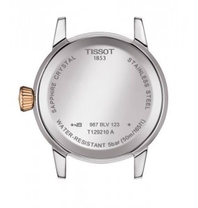 Montre Femme Tissot Classic Dream blanc bracelet acier - Réf. T1292102201300