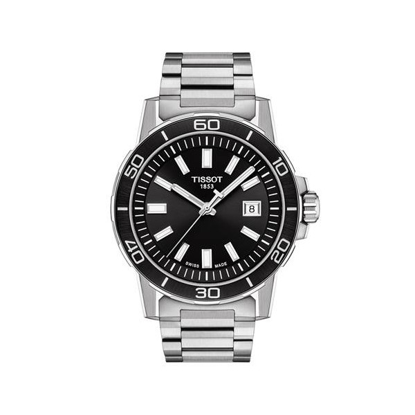 TISSOT SUPERSPORT GENT NOIR ACIER T1256101105100