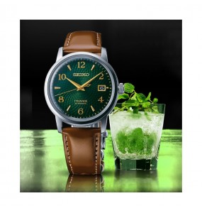 Montre Homme SEIKO Presage Automatique Cocktail Mojito - SRPE45J1