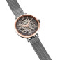 Montre Femme Automatique PIERRE LANNIER Acier PVD Noir Or Rose - 314C988 Montre Femme Automatique PIERRE LANNIER Acier PVD Noir Or Rose - 314C988