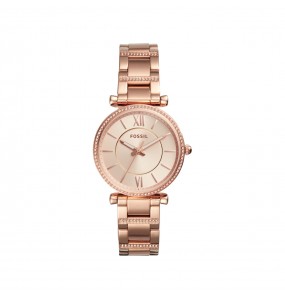 Montre Femme ES4301 Fossil - Collection CARLIE -  -  Glamour - acier - Quartz