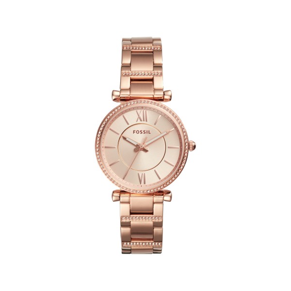 Montre Femme ES4301 Fossil - Collection CARLIE -  -  Glamour - acier - Quartz