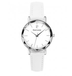 Montre Femme Pierre Lannier Multiples en Cuir Blanc Ref 009M600