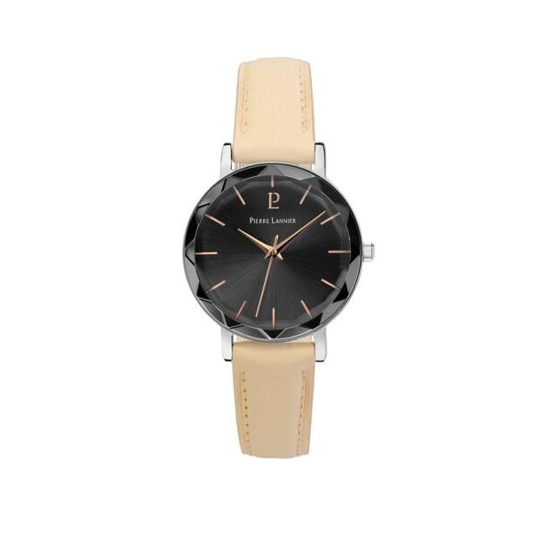 Montre Femme Pierre Lannier Symphony en Cuir Beige Ref 009M684 Montre Femme Pierre Lannier Symphony en Cuir Beige Ref 009M684