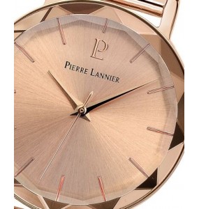 Montre Femme Pierre Lannier Multiples en Acier Rose Ref 010P958