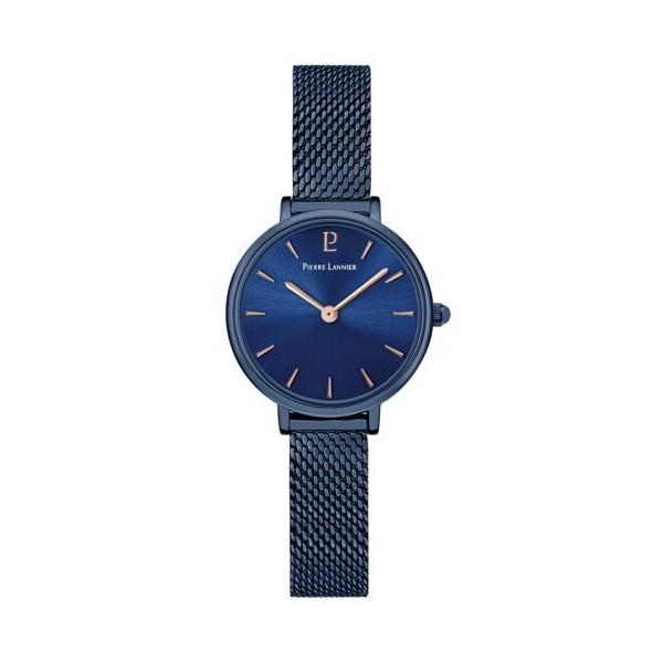 Montre Femme Pierre Lannier Nova en Acier Bleu Ref 015J966 Montre Femme Pierre Lannier Nova en Acier Bleu Ref 015J966